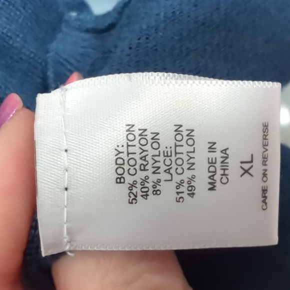 NY&Co Dark teal blue cardigan - Picture 3 of 3